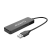AppleMix Rozbočovač USB ORICO - USB-A na 4x USB-A - čierny