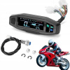 Univerzálny digitálny tachometer na motocykel so snímačom a LCD displejom