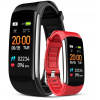 Smartband Giewont Čierny GW200-1 + Červený Remienok