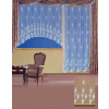 Hotová (kusová) žakárová záclona 400 x 160 cm (šírka x výška) – okno