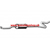 Citroen C3 Pluriel 09/03-07/10 stredný tlmič výfuku /IZAWIT/