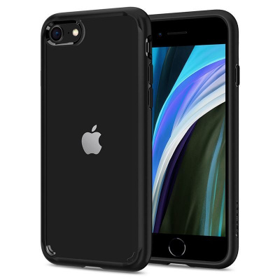 Spigen Ultra Hybrid 2, čierna - iPhone SE/8/7
