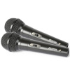 Fenton DM100 Set 2 čiernych mikrofónov pre karaoke alebo DJ's