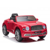 Megacar detské elektrické autíčko Bentley Mulsanne , 2x45W, 1x12V 7Ah, červené lakované