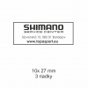 TROFEJE.sk Pečiatka ColoP Printer C10 black 10x27mm