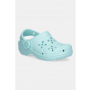Šľapky Crocs CLASSIC FLORAL CUT OUT CLOG KIDS tyrkysová farba, 210943 210943.CROCS.CLASSIC.FL EUR 32/33