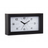 Dizajnové stolné hodiny s budíkom 6066BK Karlsson 20cm