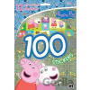 100 samolepek s omalovánkovými listy Prasátko Peppa