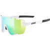 Cyklistické okuliare Uvex športové okuliare 236 Set white m/mir.gre (4043197349671)