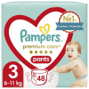 Plienky Pampers Premium Care 6-11 kg Midi 3 (48 ks) Pampers