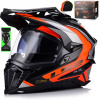 Motocyklová prilba LS2 MX701 Explorer C Frontier II Orange XL