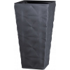 Záhradný kvetináč - Diva Slim Square 30 cm antracit (Diva Slim Square 30 cm antracit)