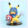 Kapitán Amerika Pikachu dekorácie Doll Pokmon Av (Kapitán Amerika Pikachu dekorácie Doll Pokmon Av)