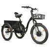 Leader fox CARGO - TRICYCLE CURTIS, FRONT MOTOR, BLACK SHINY