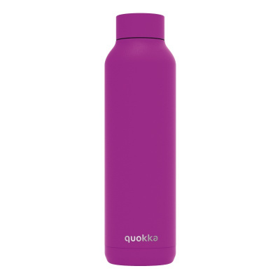 Quokka Solid, Nerezová fľaša / termoska Purple, 630ml, 11796