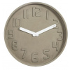 Dizajnové nástenné kameninové hodiny CL0127 Fisura 35cm