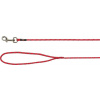 TRIXIE JUNIOR stopovací vodítko pro štěňata, XXS-XS: 4m/ø 4 mm, červená