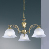 Závesné svietidlo Reccagni Angelo 2720 L.2720/3 lustrové mosadzné 3xE27 60W