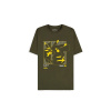 Pokémon - Green Pikachu Men's Short Sleeved T-shirt Velikost: 2XL, Barva: Green