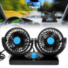 Ventilátor do auta Veterný mlyn 12V/24V Regulácia silný s reguláciou 360°
