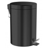 Emco CONCEPT BLACK odpadkový koš 5 l, na postavení, černá