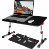 STOLÍK NA NOTEBOOK S NASTAVITEĽNÝM PODSTAVCOM MOZOS GAME SL1, SKLADACÍ