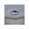 Eglo 35193 - LED RGBW stmievateľný stropný ventilátor MALINSKA LED/36W/230V čierna + diaľkové ovládanie 35193 + záruka 5 rokov zadarmo