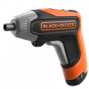 BLACK+DECKER Aku skrutkovač so zahnutou rukoväťou 3,6V BCF611CK