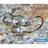 Háčik Hanák H 15 SBL veľ. 4 s tungstenovou hlavou - striebro - 0,43g - 3ks