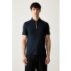 Tommy Hilfiger polo tričko pánske bavlnené MW0MW43269 tmavomodrá S