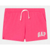 Detská košeľa - Krátke ružové, strieborné šortky (Gap Jersey Shorts s logom Gap Pink 164/170)
