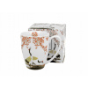 Hrnček Duo Sakura a porcelánové žeriavy 380 ml