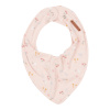 Little Dutch Podbradník bandana Kvety 22x16 ružová