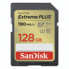 SanDisk Extreme PLUS 128 GB SDXC Memory Card 190 MB/s and 90 MB/s, UHS-I, Class 10, U3,... 85235110