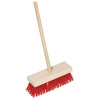Goki drevená metla s umelými štetinami
