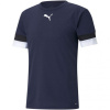 T-shirt Puma teamRISE Jersey Peacoat M 704932 06 (84915) NAVY BLUE L