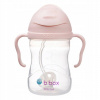 B.box Hrneček s brčkem - GELATO ružový 240 ml