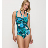 Plavky Triumph Summer Fleur OPD M025 D038 - Farba: M025 Turquiose Dark, Veľkosť: 38, Košíček: D
