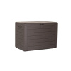 PROSPERPLAST 06437344 Box zahradní WOODEBOX umbra 78cm - 190l