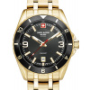 Swiss Alpine Military 7034.1117 Mens Watch Sierra gold black 42mm 10ATM