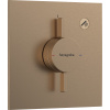 Hansgrohe DuoTurn E - Batéria pod omietku pre 1 spotrebič, kartáčovaný bronz 75617140