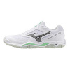Mizuno WAVE PHANTOM 3 X1GA226016 White / Black / Frozen Emerald, UK 7, EU 40,5, US 8, 26 cm