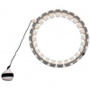 Hula Hoop Smart gymnastická obruč sivá