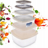 6x Kuchynská Nádoba na potraviny – sada nádob na uskladnenie potravín