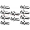 šroub kola, závit M14x1.5, kulové sedlo, délka závitu 27 mm, celková délka 40 mm, velikost klíče 17 (sada 10 ks) AUDI, SEAT, ŠKODA OW 014K