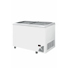 TEFCOLD Pultová mraznička prosklené rovné víko | ARO 501/2 White Edge