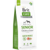 Brit Care Dog Sustainable s kuracím a hmyzom Senior 12 kg