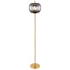 Globo 15345SMM stojaca lampa Blacky I 1x60W | E27