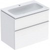 Geberit iCon - Skrinka s umývadlom, 750x630x480 mm, lesklá biela 502.336.01.2