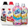SOFIN Tekutý prací prostriedok Color Black 1,5 l x2 aviváž s olejmi 1,4 x2
